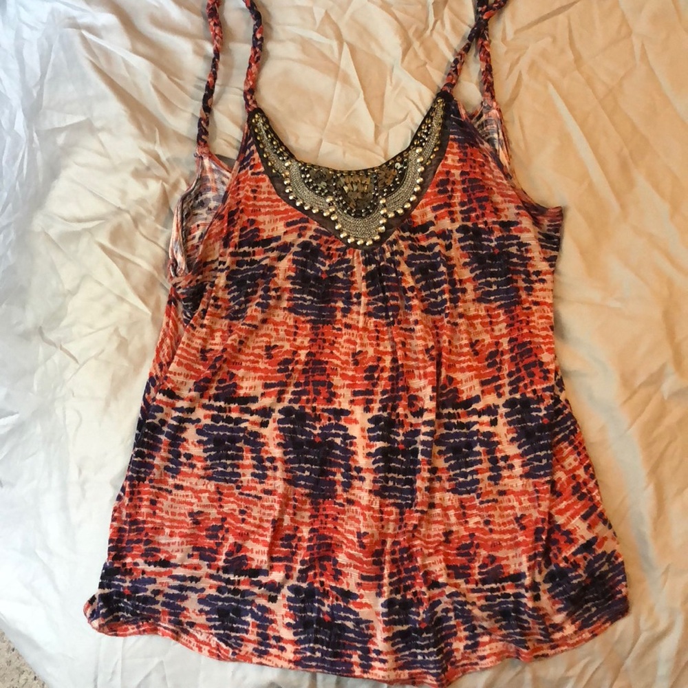 Fun patterned tank top